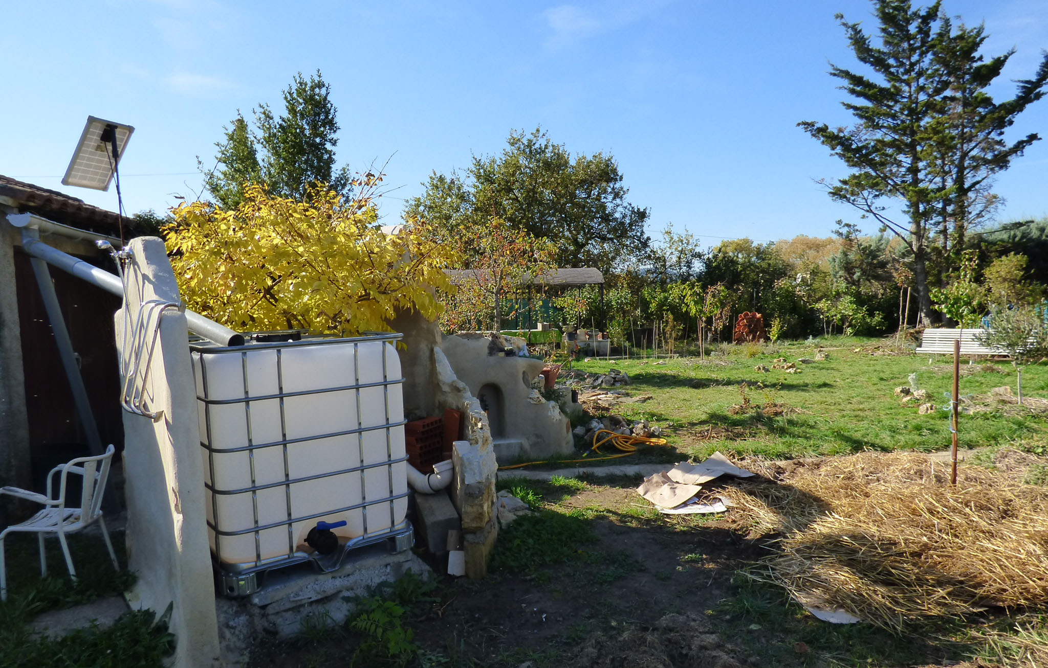 La cuve a eau du fond