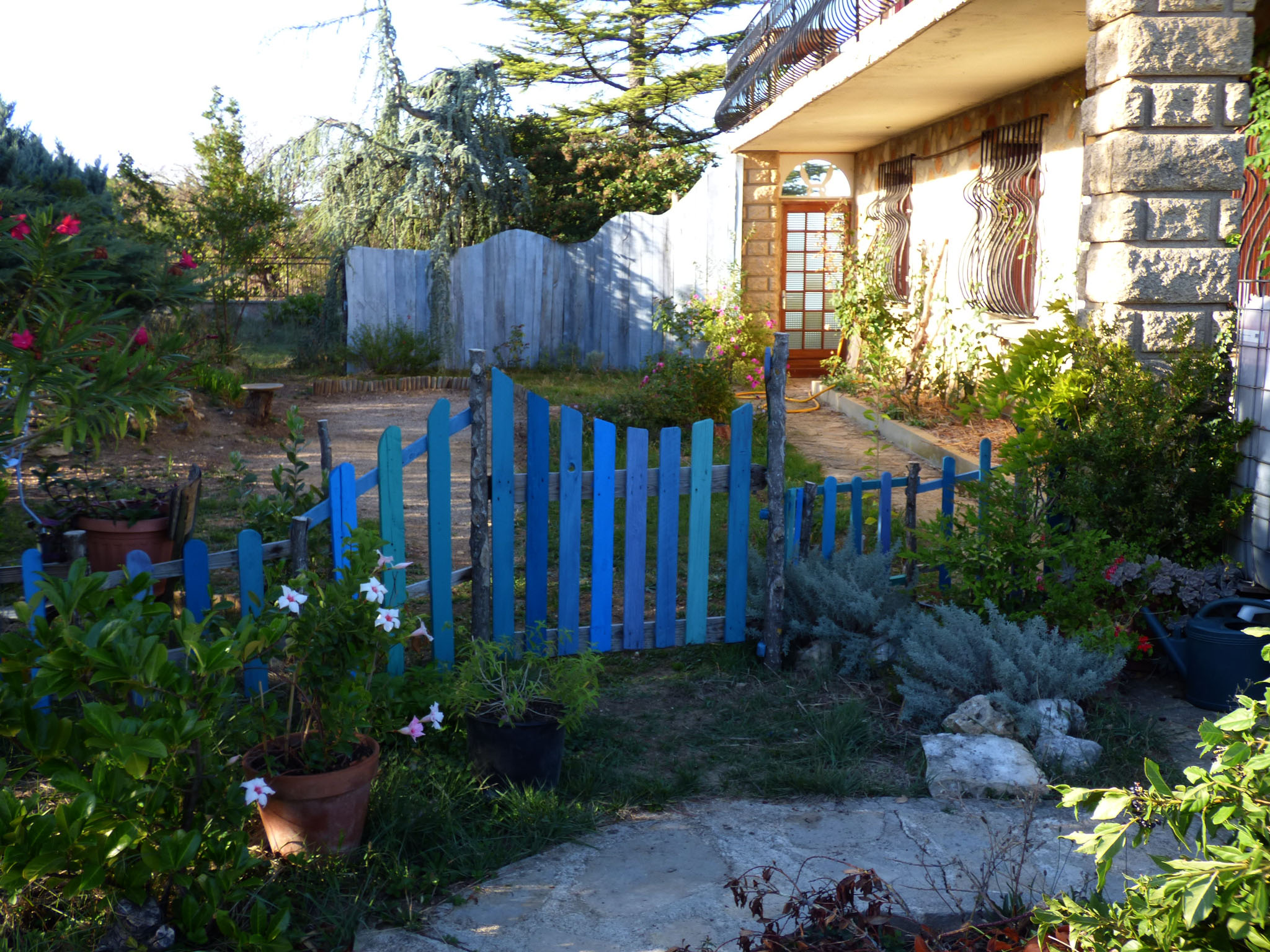 Bleu pour les barrieres